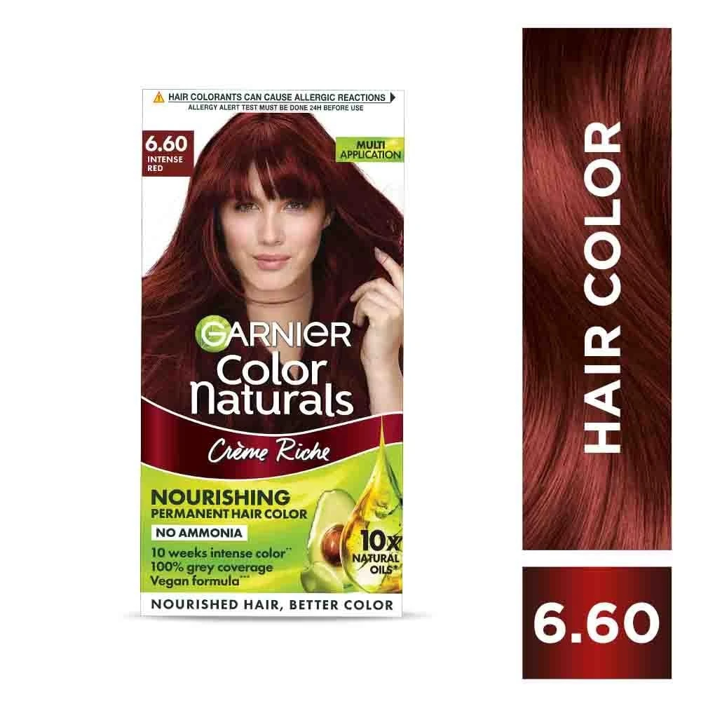Garnier Color Naturals Shade 6.60 Intense Red Hair Color