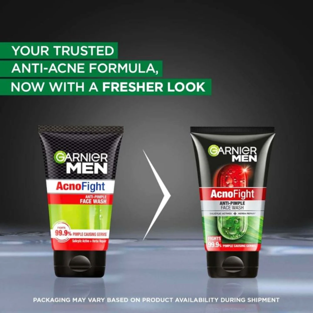 Garnier Men Acno Fight Anti-pimple Face Wash 100g