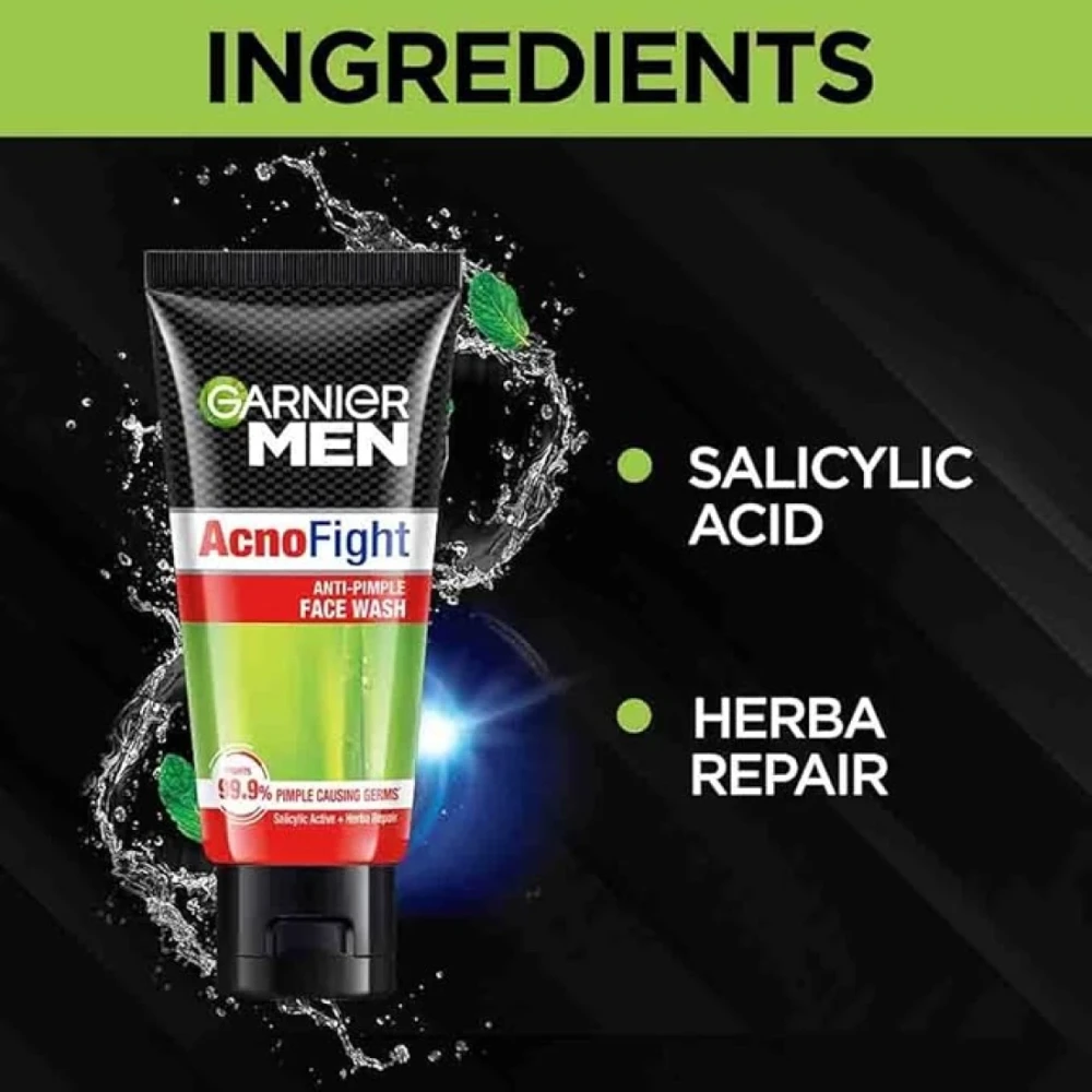 Garnier Men Acno Fight Face Wash 50g