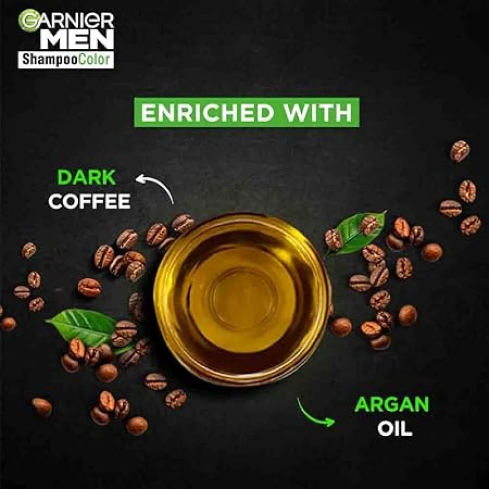 Garnier Men Shampoo Color Shade 3.16 Burgundy 20gm