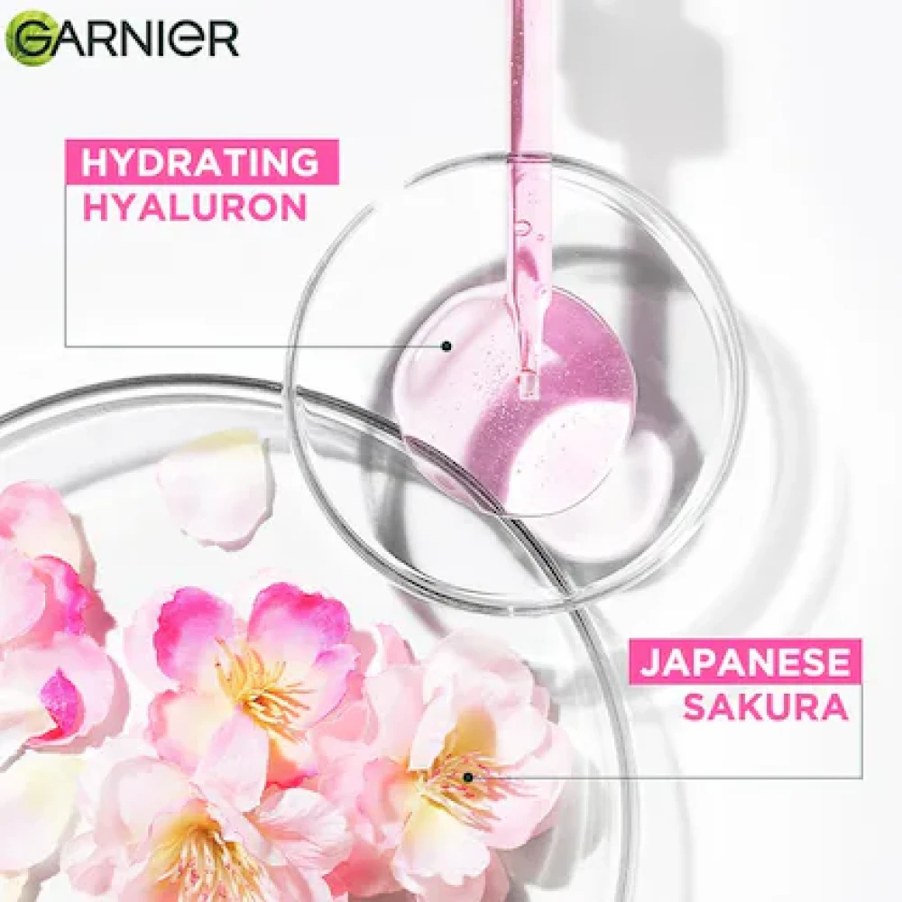 Garnier Sakura White Face Serum Sheet Mask 28g