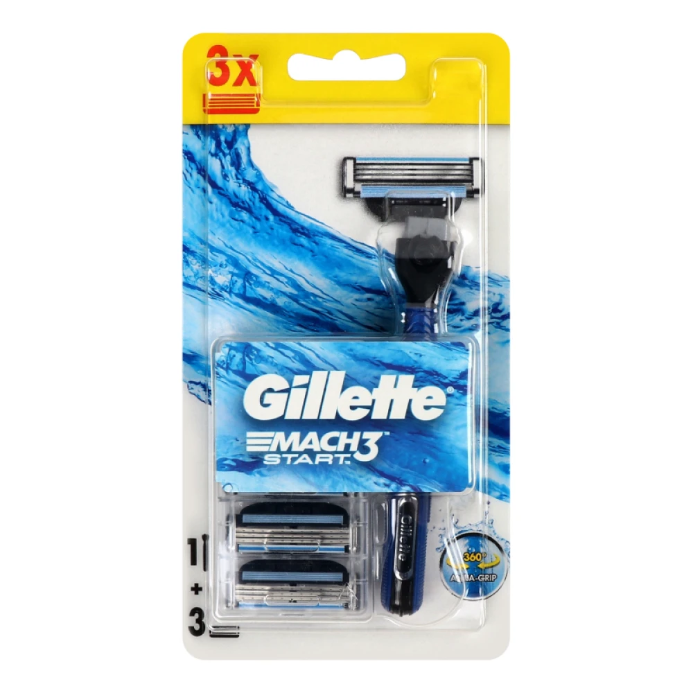 Gillette Manual Shaving Razor Gillette Mach3 Start