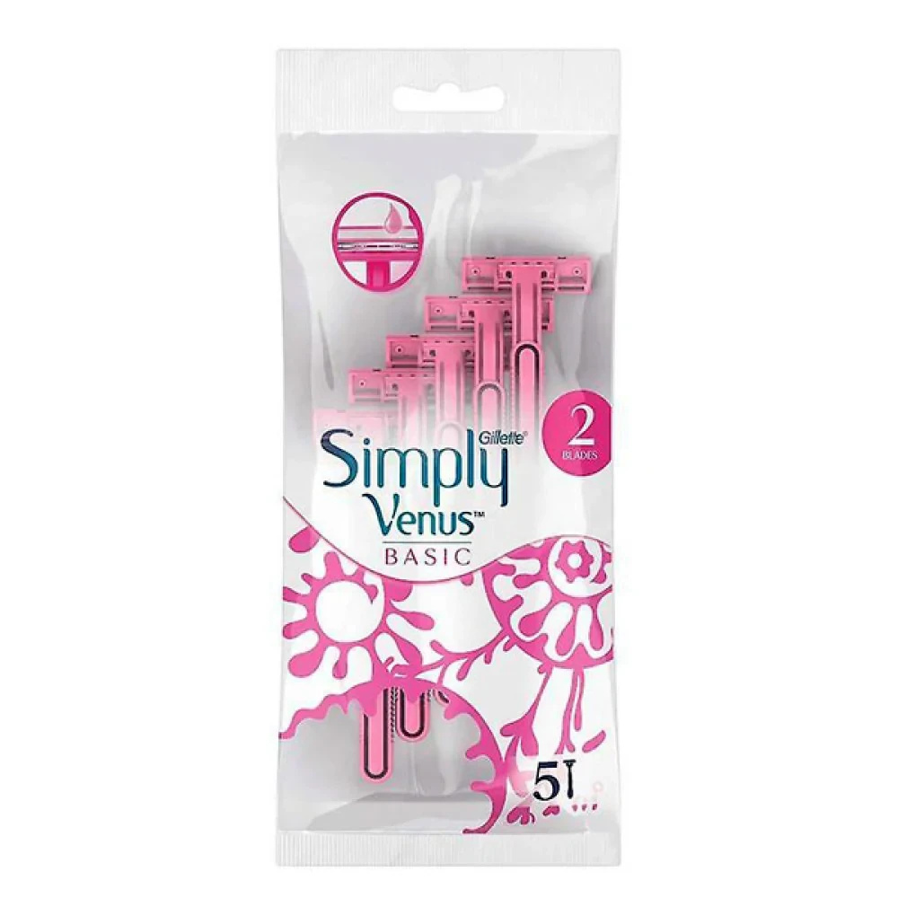 Gillette Simply Venus Basic 2 Blades 5pcs