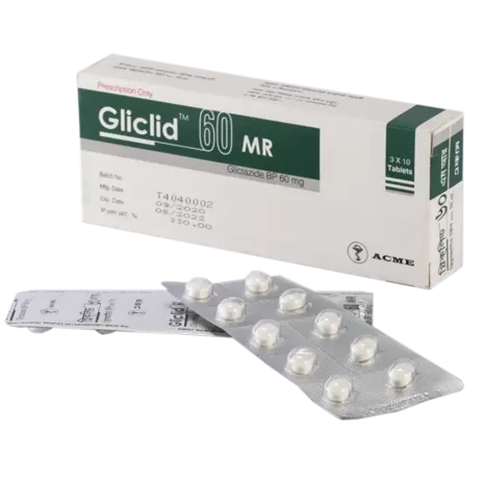 Gliclid MR 60mg Tablet