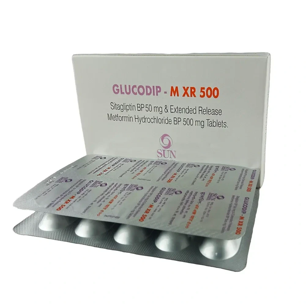 Glucodip M XR 500mg Tablet