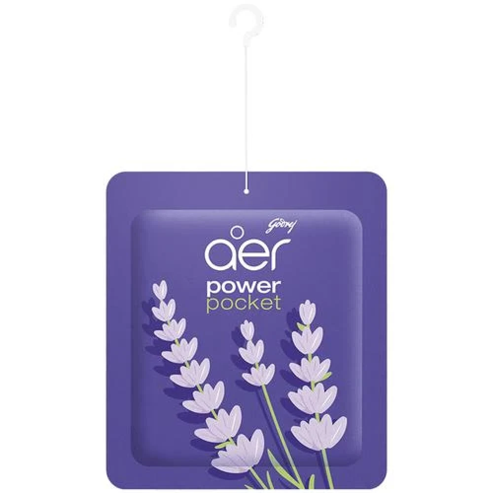 Godrej Aer Power Pocket-Lavender Bloom 10gm