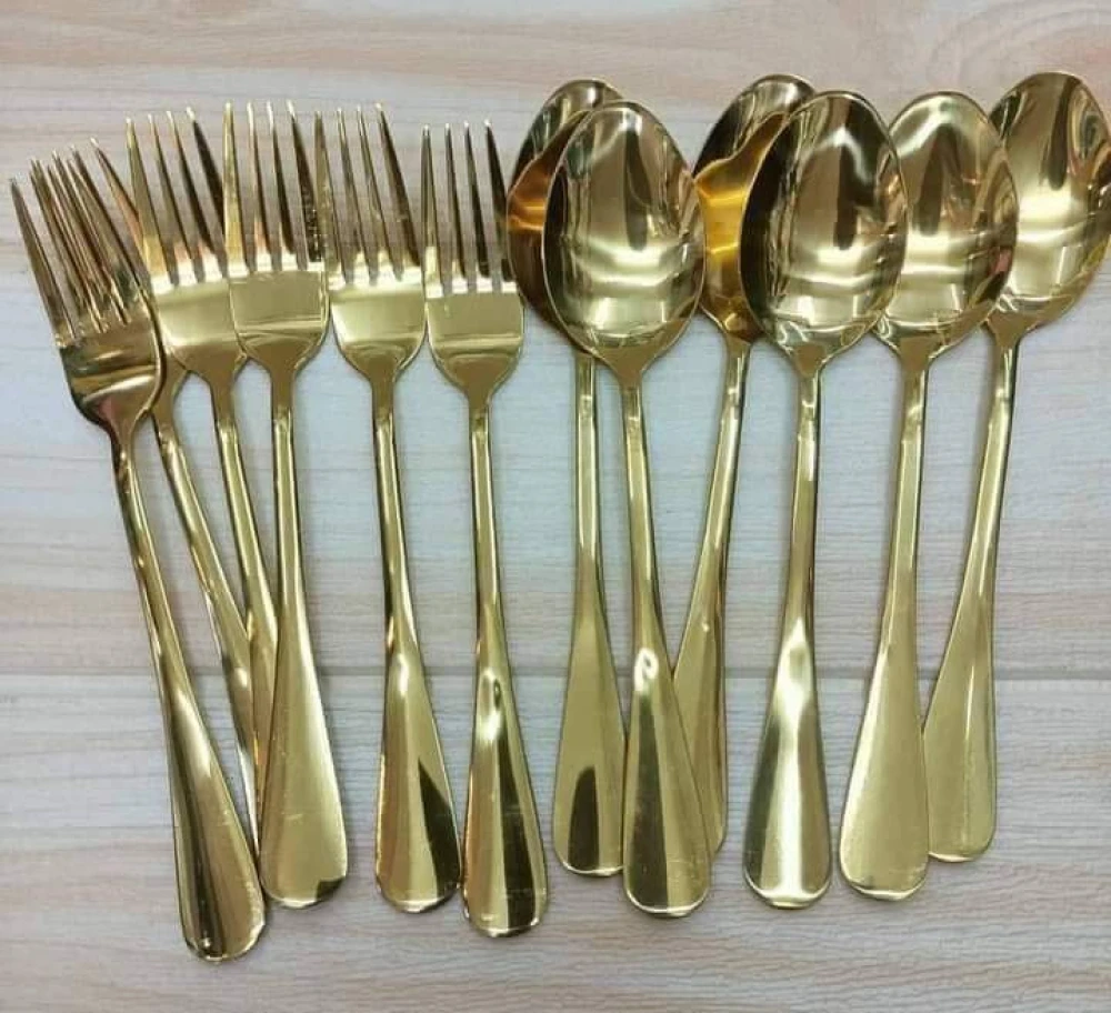 Golden Spoon  6pcs