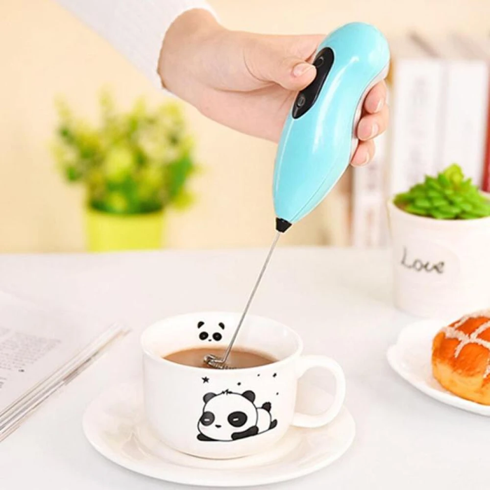 Hand Mixer for Coffee Whisk Milk Shaker