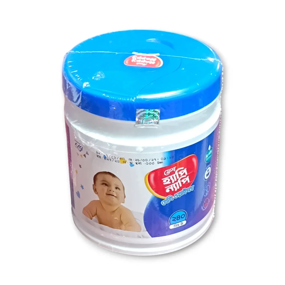Happy Nappy Baby Wipes 240 pcs