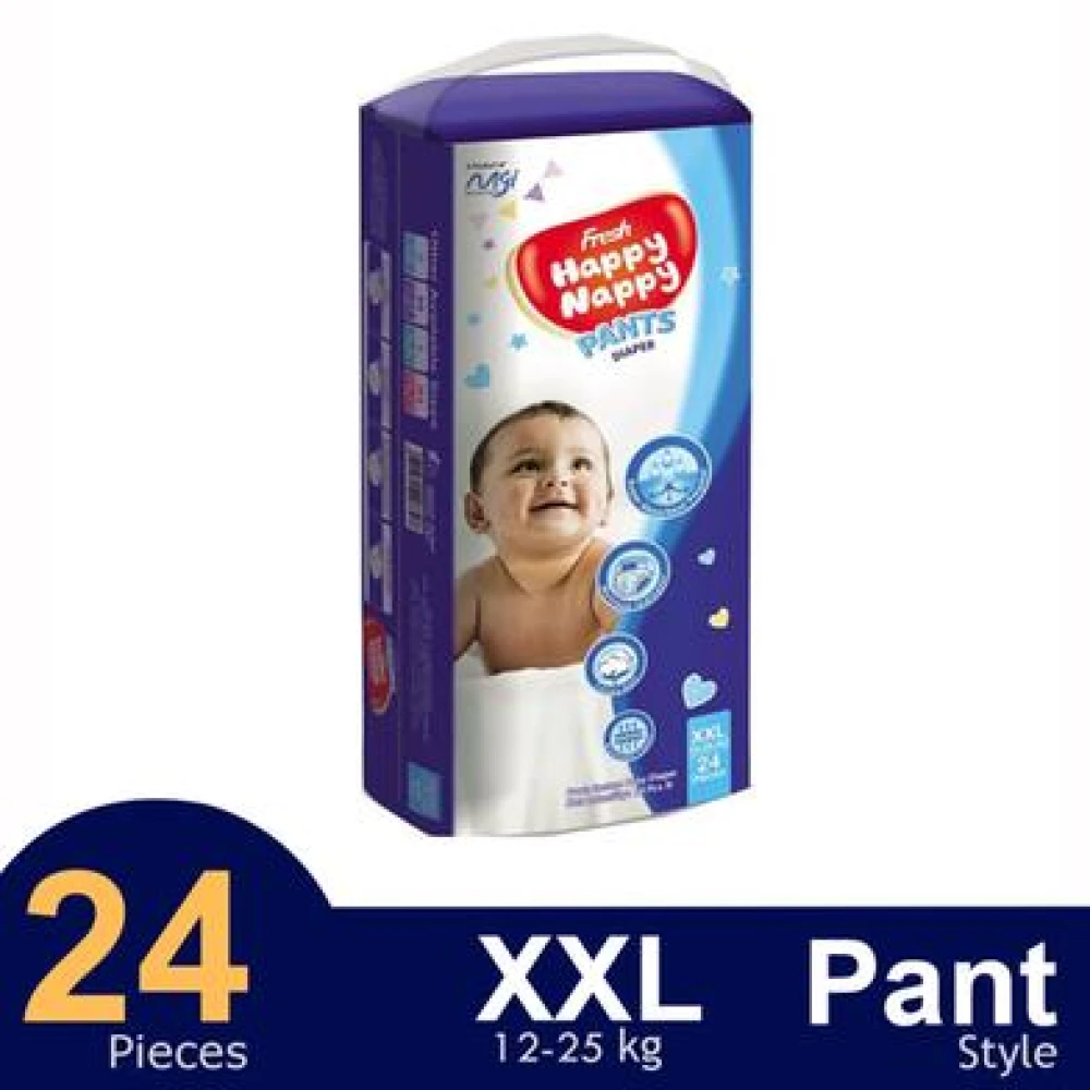 Happy Nappy XXL (12-25kg) 24pcs
