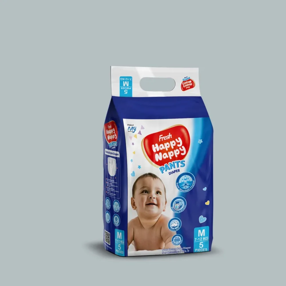 Happy Pant Diaper M (7-12 kg) 5pcs
