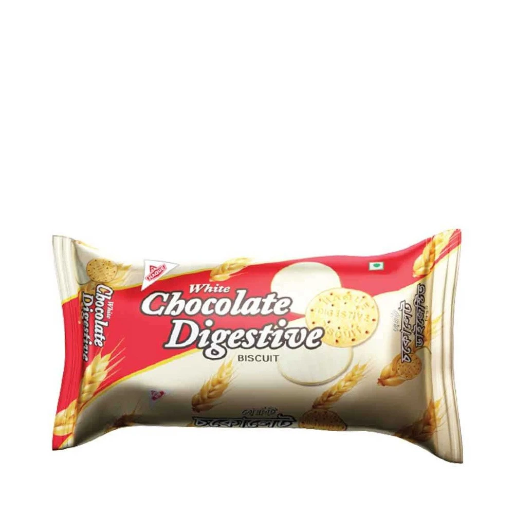 Haque White Chocolate Digestive Biscuit 125g