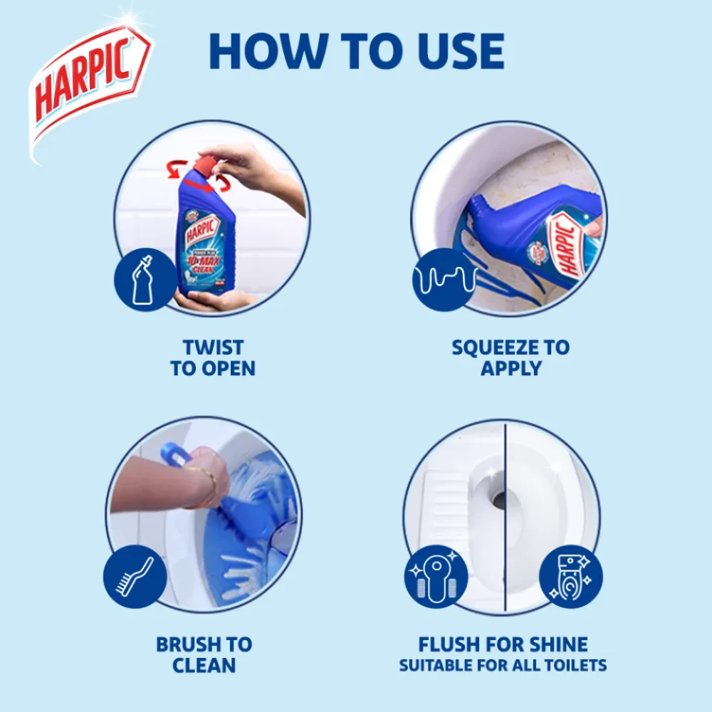 Harpic Toilet Cleaner Liquid 1L