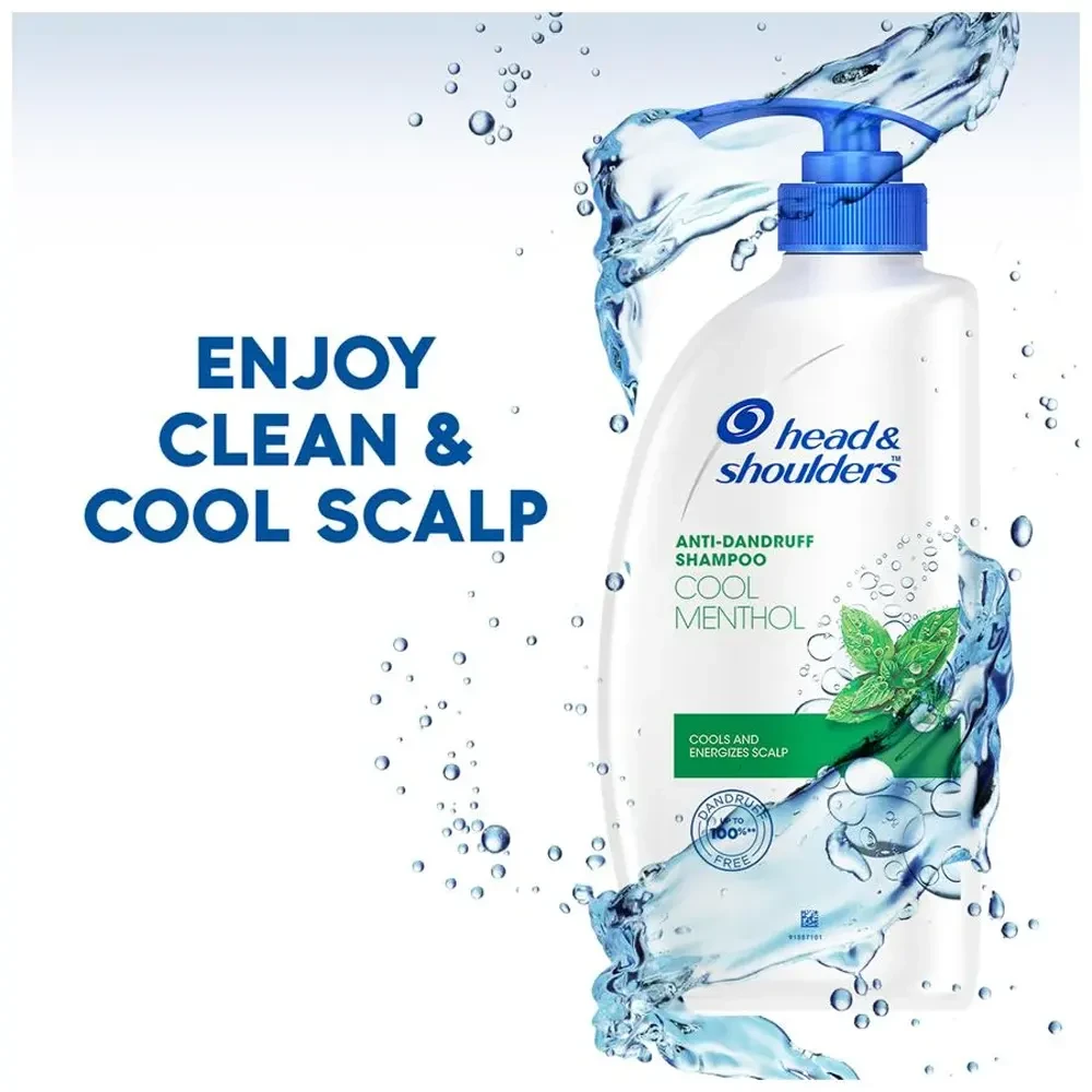 Head & Shoulders Cool Menthol Anti‑Dandruff Shampoo 650 ml