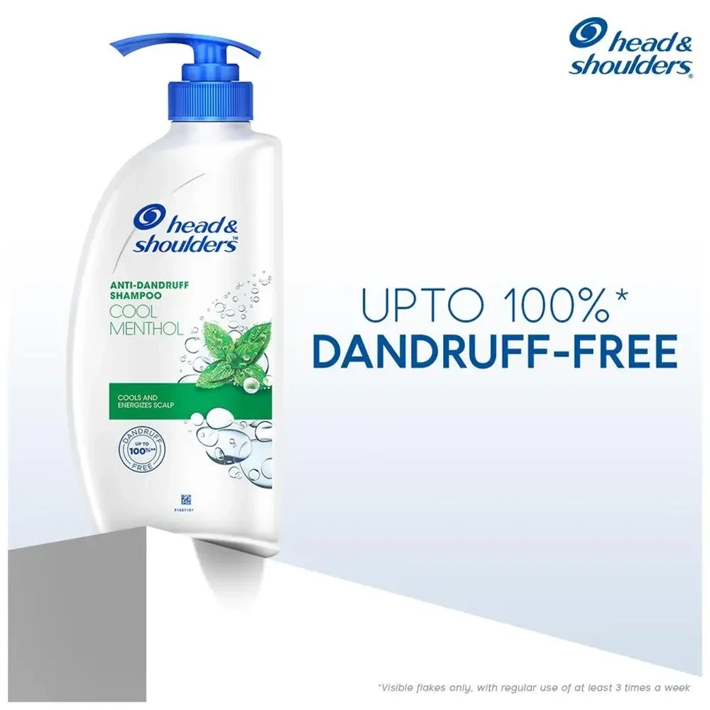 Head & Shoulders Cool Menthol Anti‑Dandruff Shampoo 650 ml
