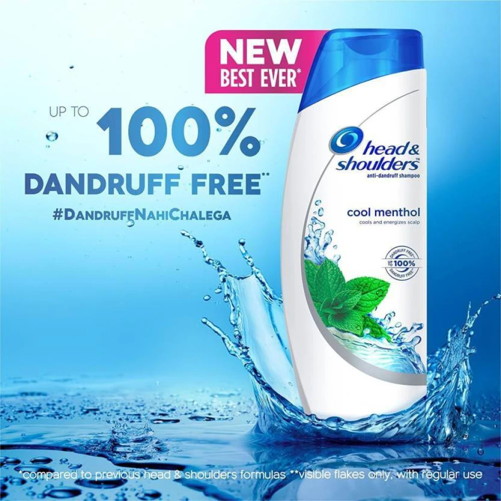 Head & Shoulders Cool Menthol Shampoo 370ml