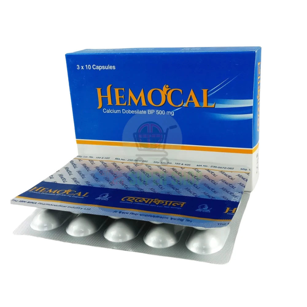 Hemocal 500mg Capsule