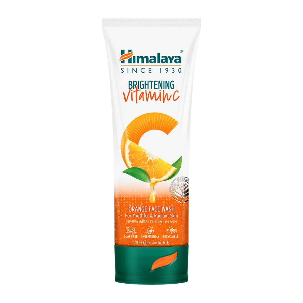 Himalaya Brightening Vitamin C Orange Face Wash 100ml