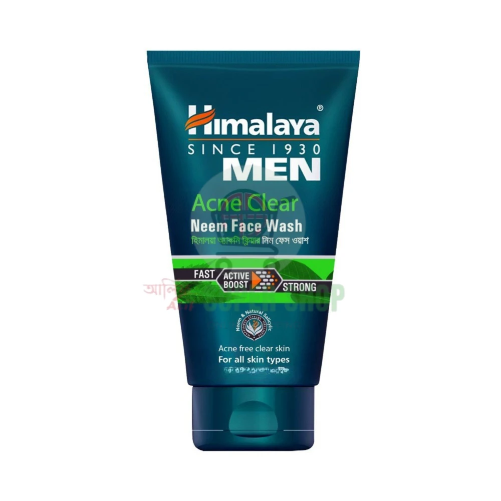 Himalaya Men Acne Clear Neem Face Wash 50ml