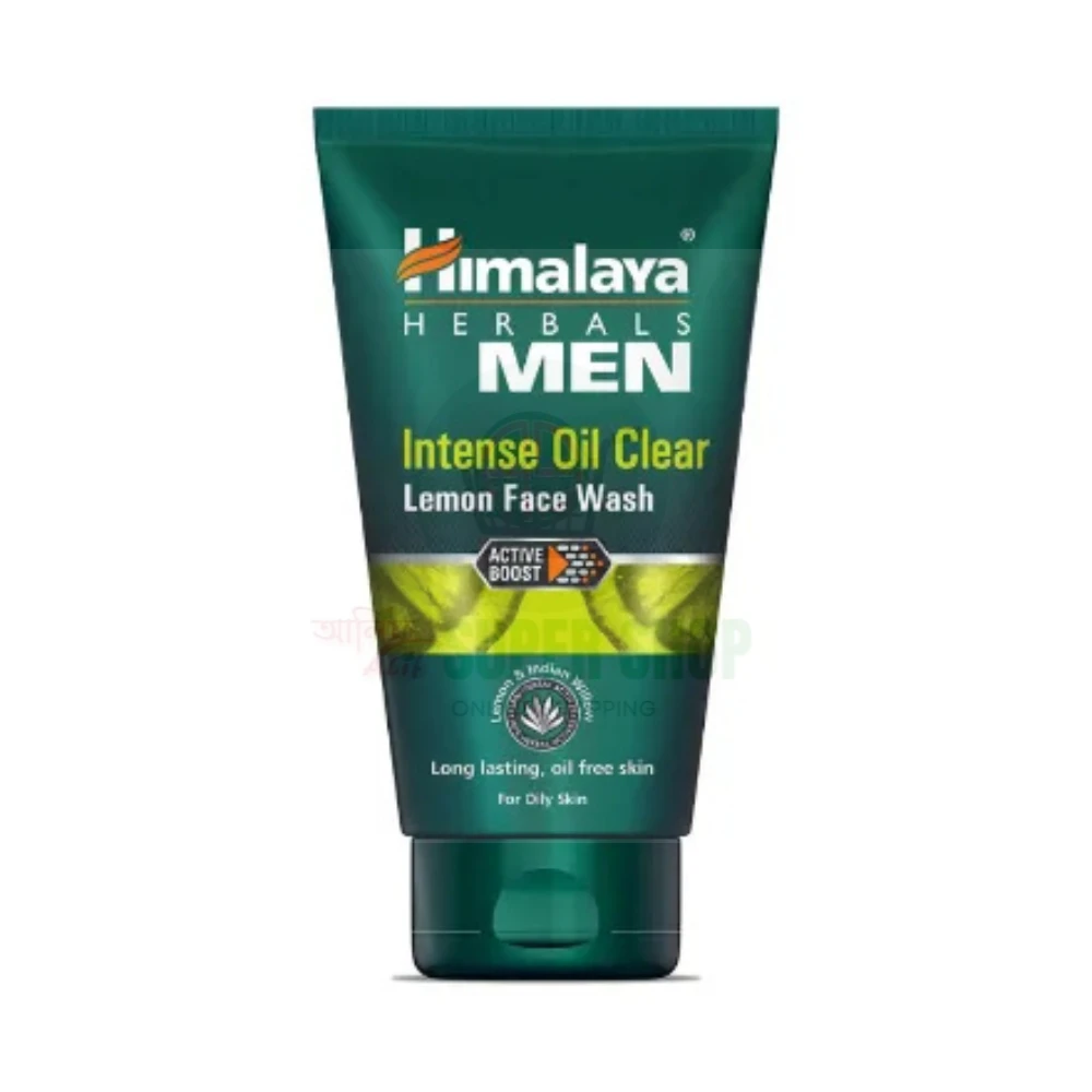 Himalaya Men Intense Oil Clear Lemon Face Wash 100ml