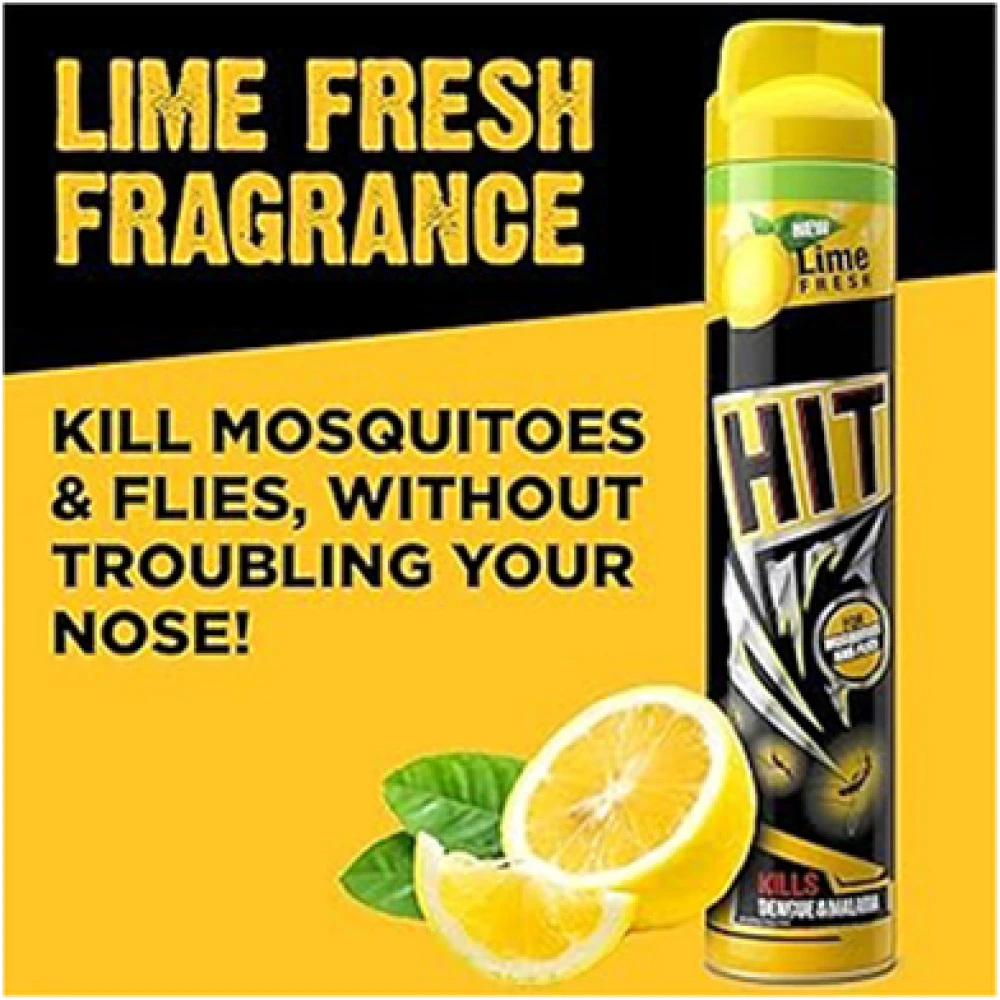 Hit Anti Mosquito Aerosol Spray Lime 800ml