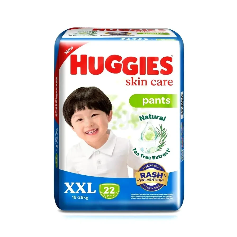 Huggies Skin Care Pants XXL (15-25Kg) 22 pcs