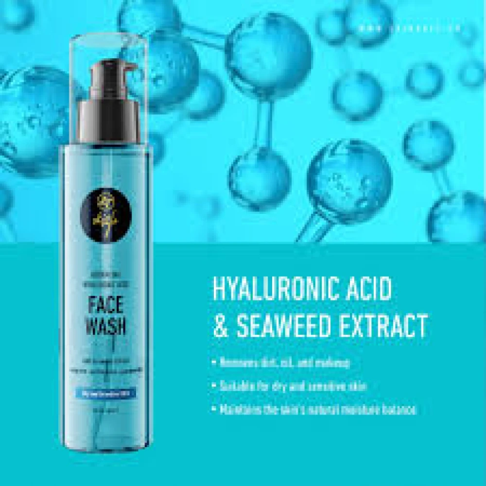 Hydrating Hyaluronic Acid face Wash 140ml
