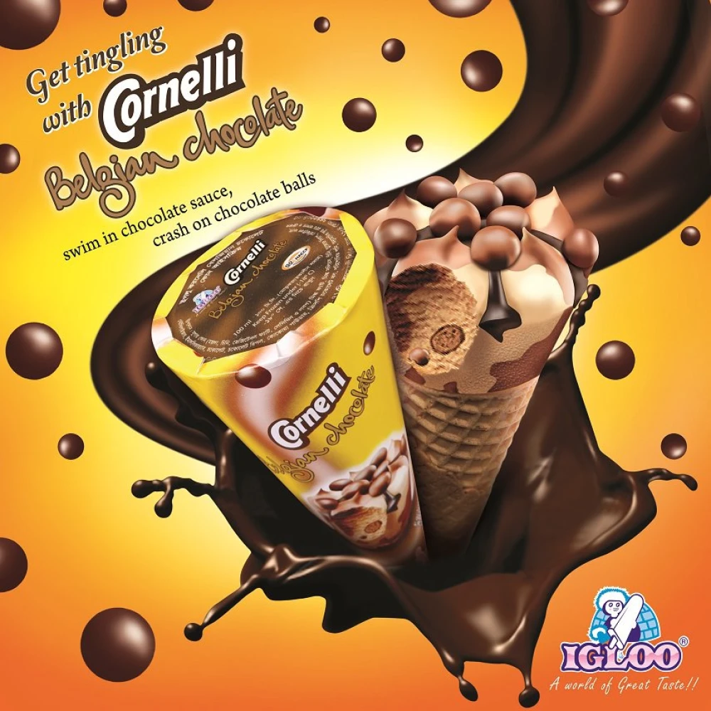 Igloo Belgian Chocolate Cone 115ml