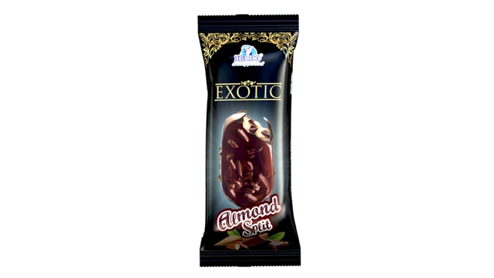 Igloo Exotic Almond Split Ice Cream 100ml