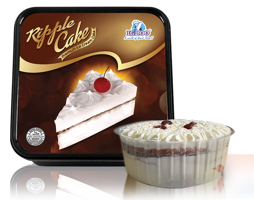 Igloo Ripple Cake Ice Cream 1L