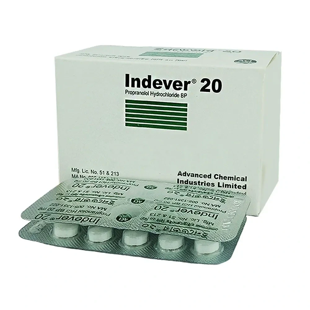 Indever 20 mg Tablet