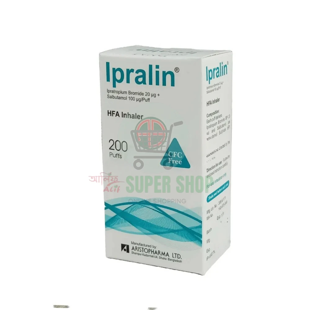 Ipralin HFA Inhaler 200 Puffs