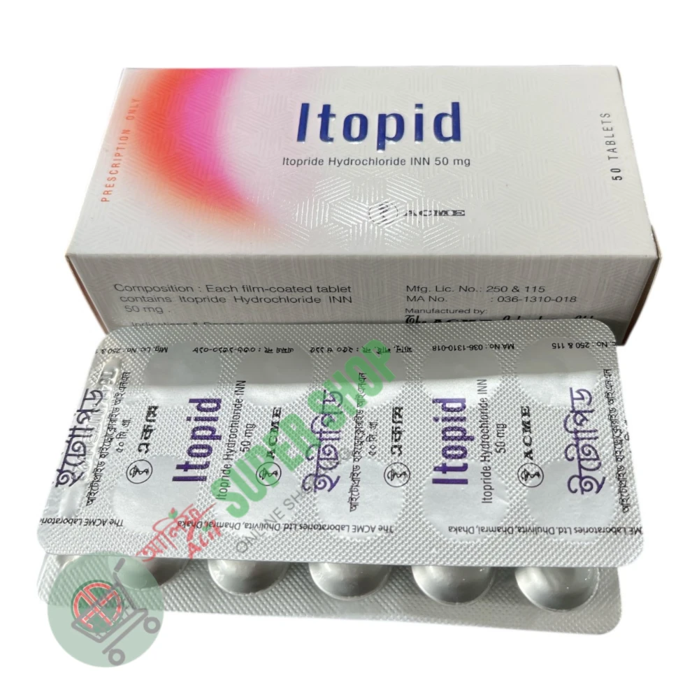 Itopid 50mg Tablet