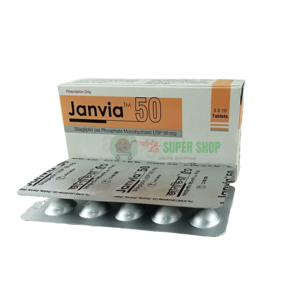 Janvia 50 mg Tablets