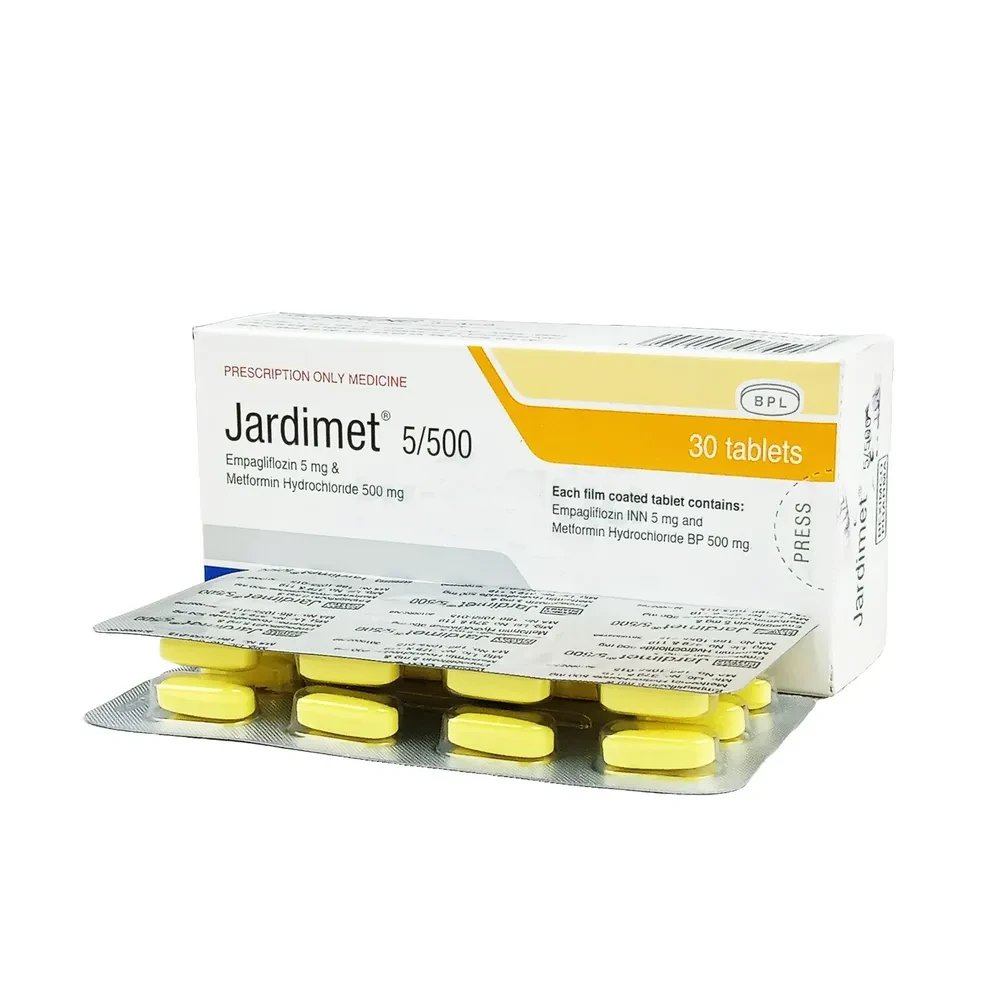 Jardimet 5/500 mg Tablet