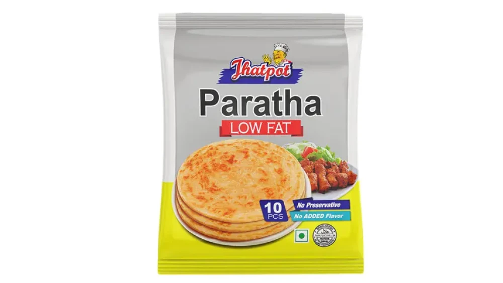 Jhatpot Low Fat Paratha 10 Pieces 600g