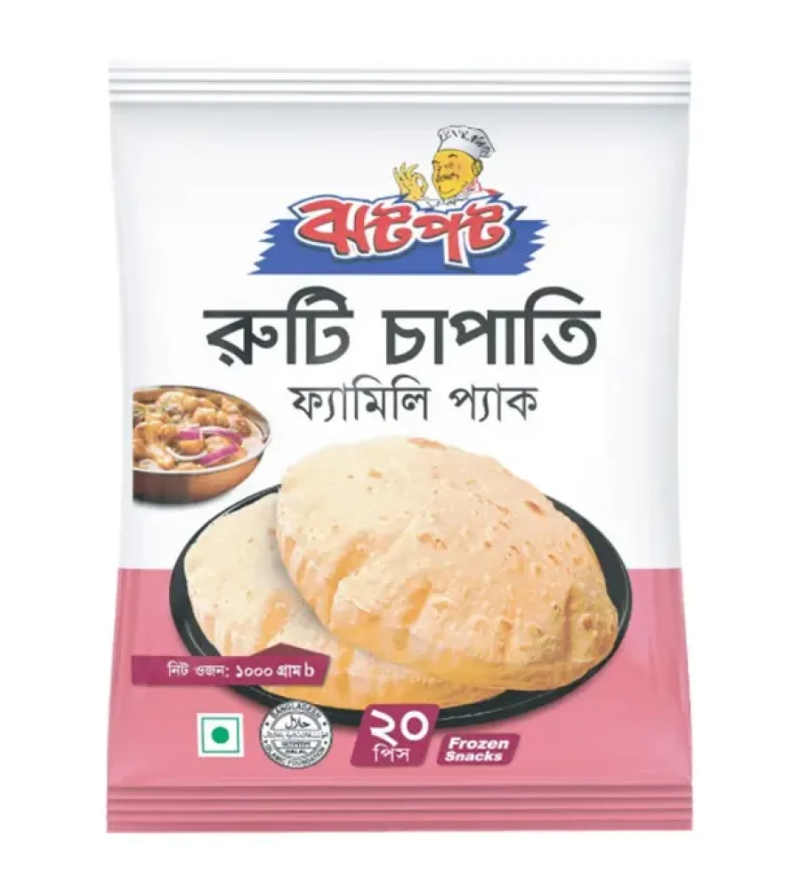 Jhatpot Roti Chapati 20pcs