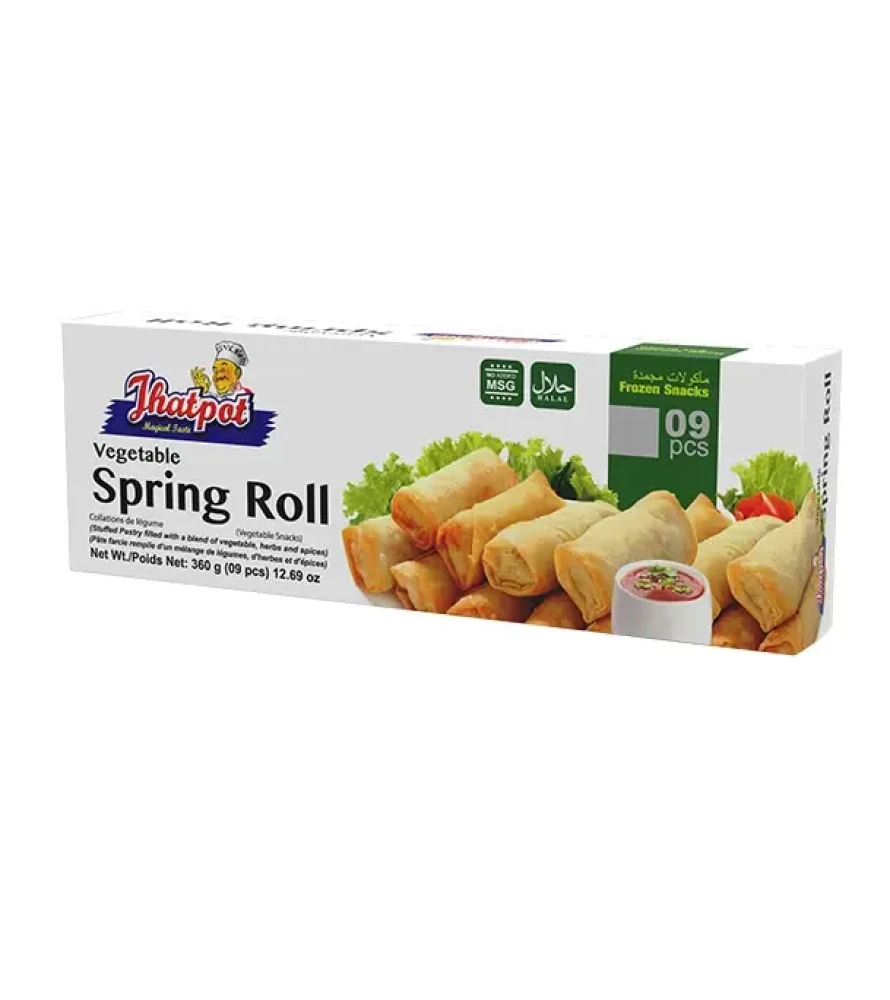 Jhatpot Vegetable Spring Roll 09pcs