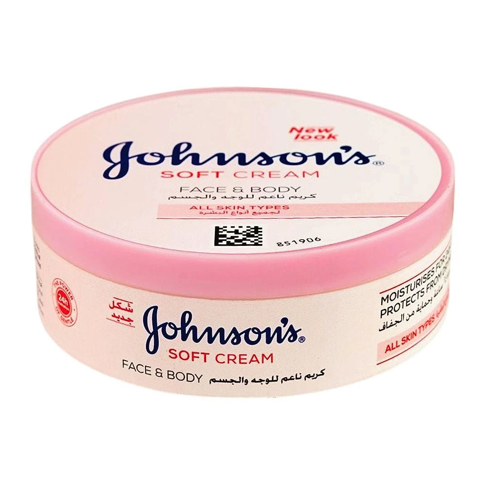 Johnsons Soft Cream for Face & Body 200ml