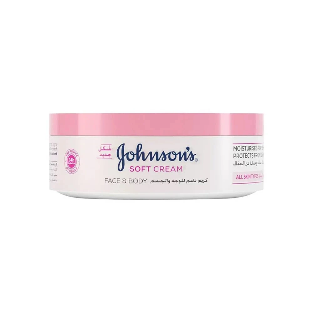 Johnsons Soft Cream for Face & Body 200ml