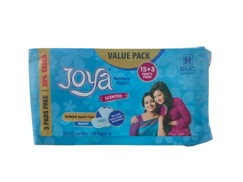 Joya Sanitary Napkin  Wings Regular 18 Pads