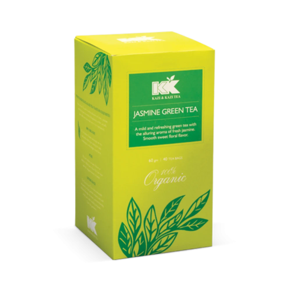 Kazi & Kazi Jasmine Green Tea 60 gm 40 pcs