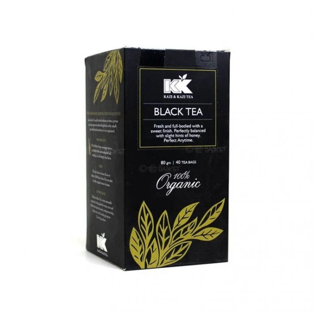 Kazi & Kazi Black Tea Box (40 Tea Bags) 80gm