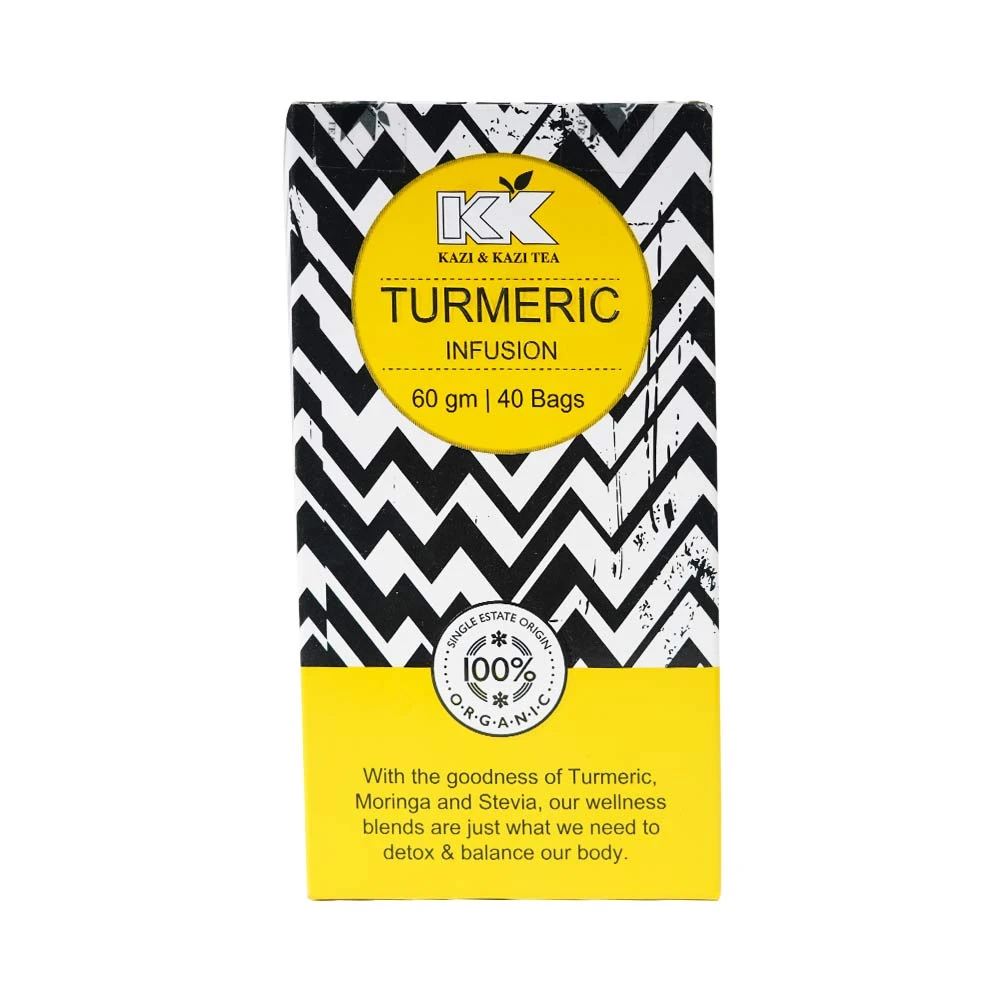 Kazi & Kazi Turmeric Infusion 60 gm 40 tea bag