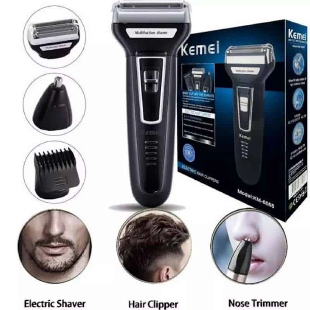 Kemei KM-6330 Grooming Kit 3 in 1 Shaver Trimmer