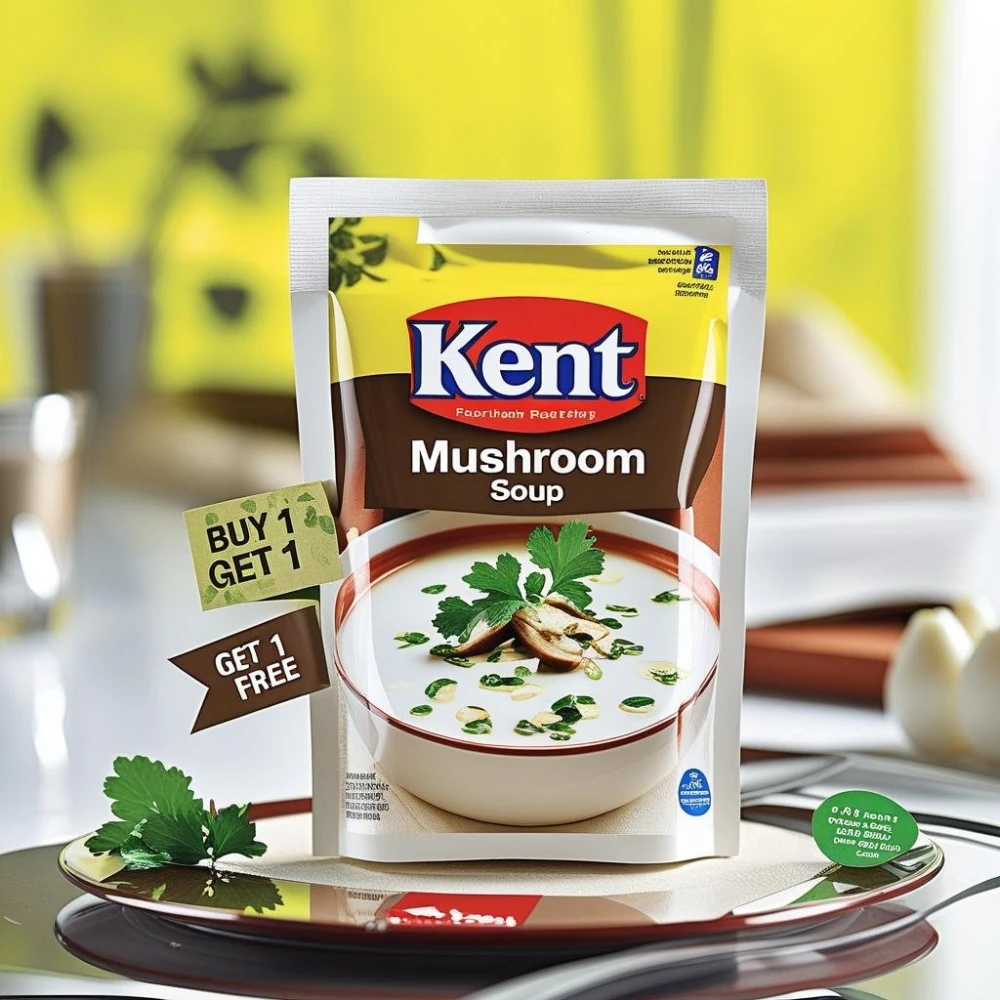 Kent Boringer Mushroom Soup 68gm+68gm (Buy1 Get1 Free)