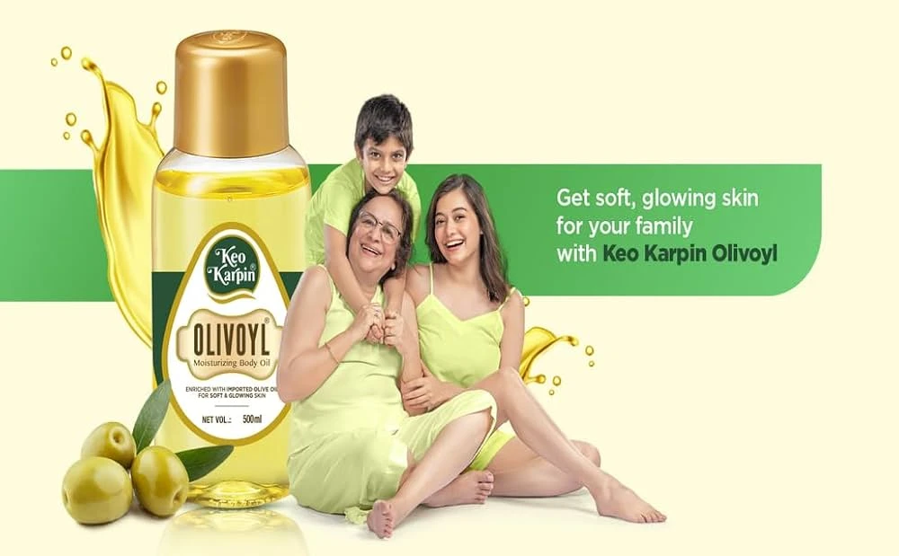 Keo Karpin Olivoyl Moisturizing Body Oil 300ml