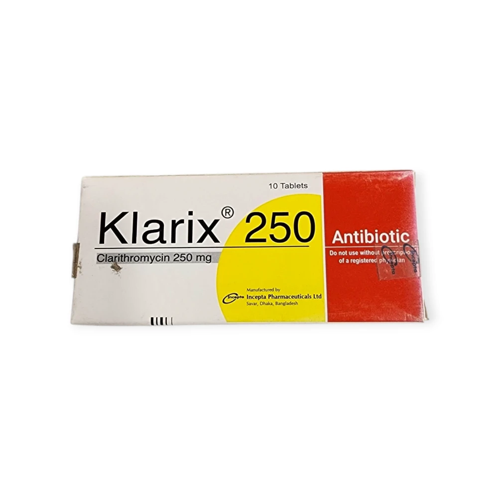 Klarix 250 mg Tablets