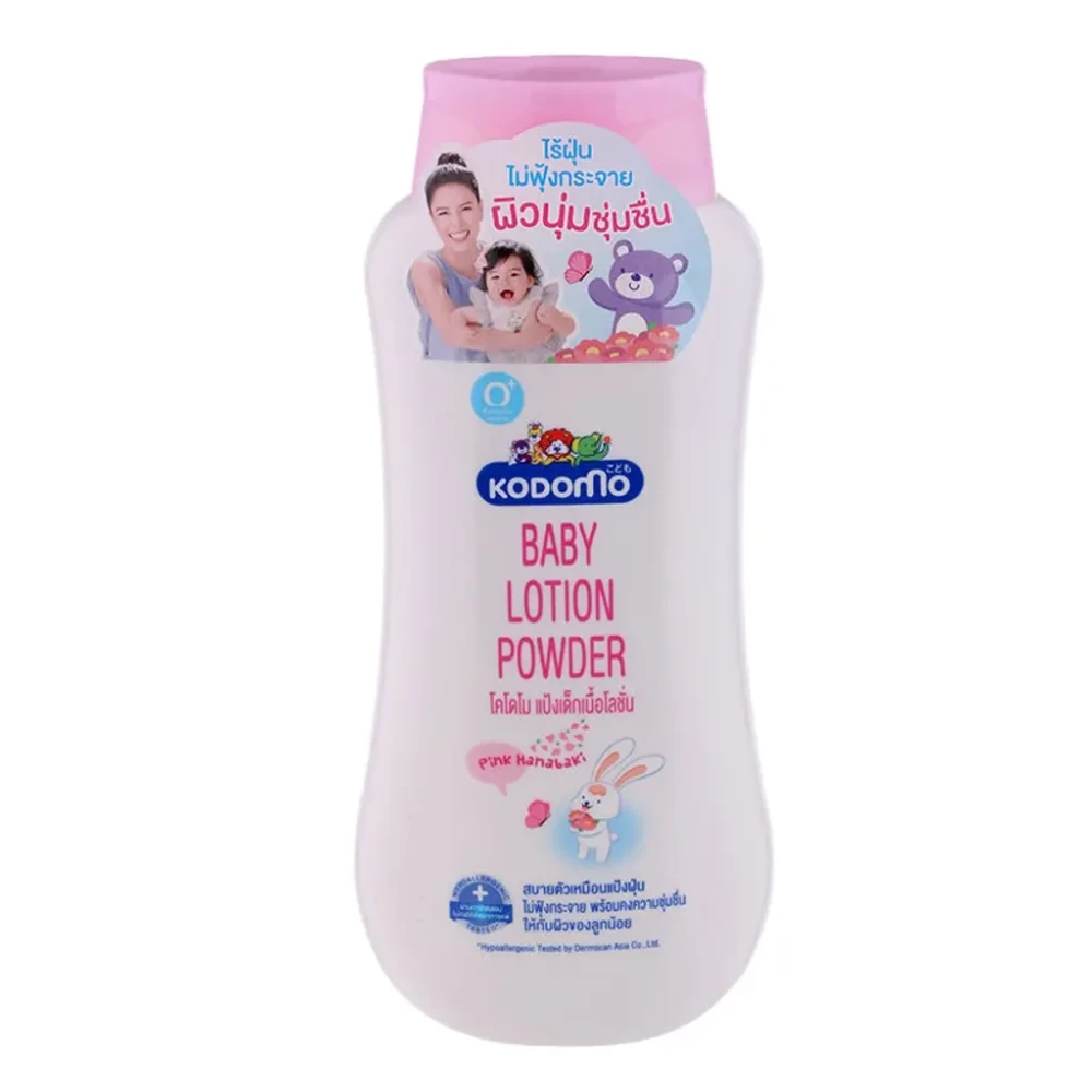 Kodomo Pink Hanabaki Baby Lotion Powder 180g