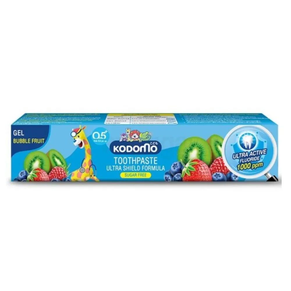 Kodomo Toothpaste Gel Bubble Fruit 40g